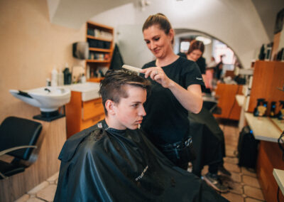 Pánské a dětské kadeřnictví